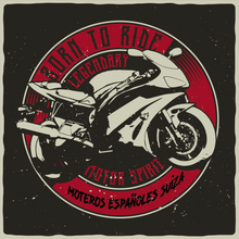 Cargar imagen en el visor de la galería, BORN TO RIDE - "Moteros Españoles en Suiza"