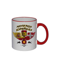 Cargar imagen en el visor de la galería, Taza "Moteros Españoles en Suiza"