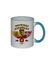 Cargar imagen en el visor de la galería, Taza "Moteros Españoles en Suiza"