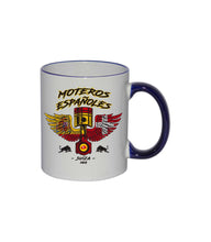 Cargar imagen en el visor de la galería, Taza "Moteros Españoles en Suiza"