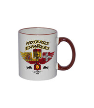 Cargar imagen en el visor de la galería, Taza "Moteros Españoles en Suiza"