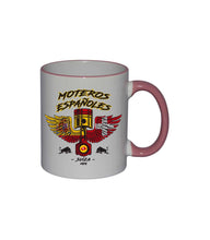 Cargar imagen en el visor de la galería, Taza "Moteros Españoles en Suiza"