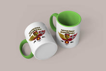 Cargar imagen en el visor de la galería, Taza "Moteros Españoles en Suiza"